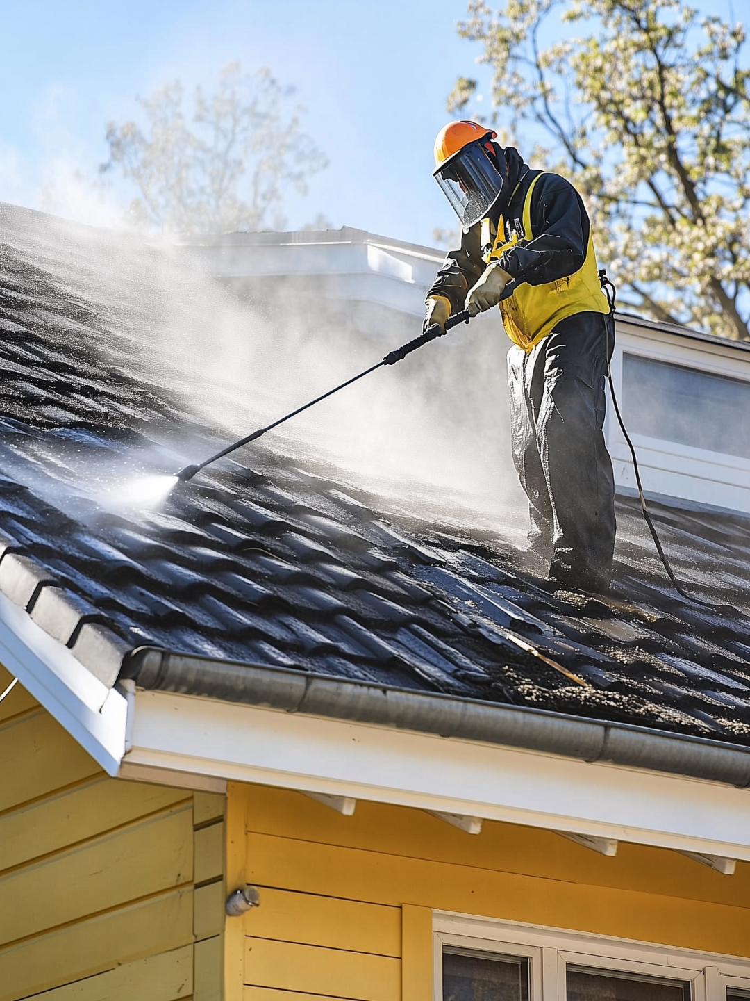 Power washing, Roof cleaning, Exterior cleaning